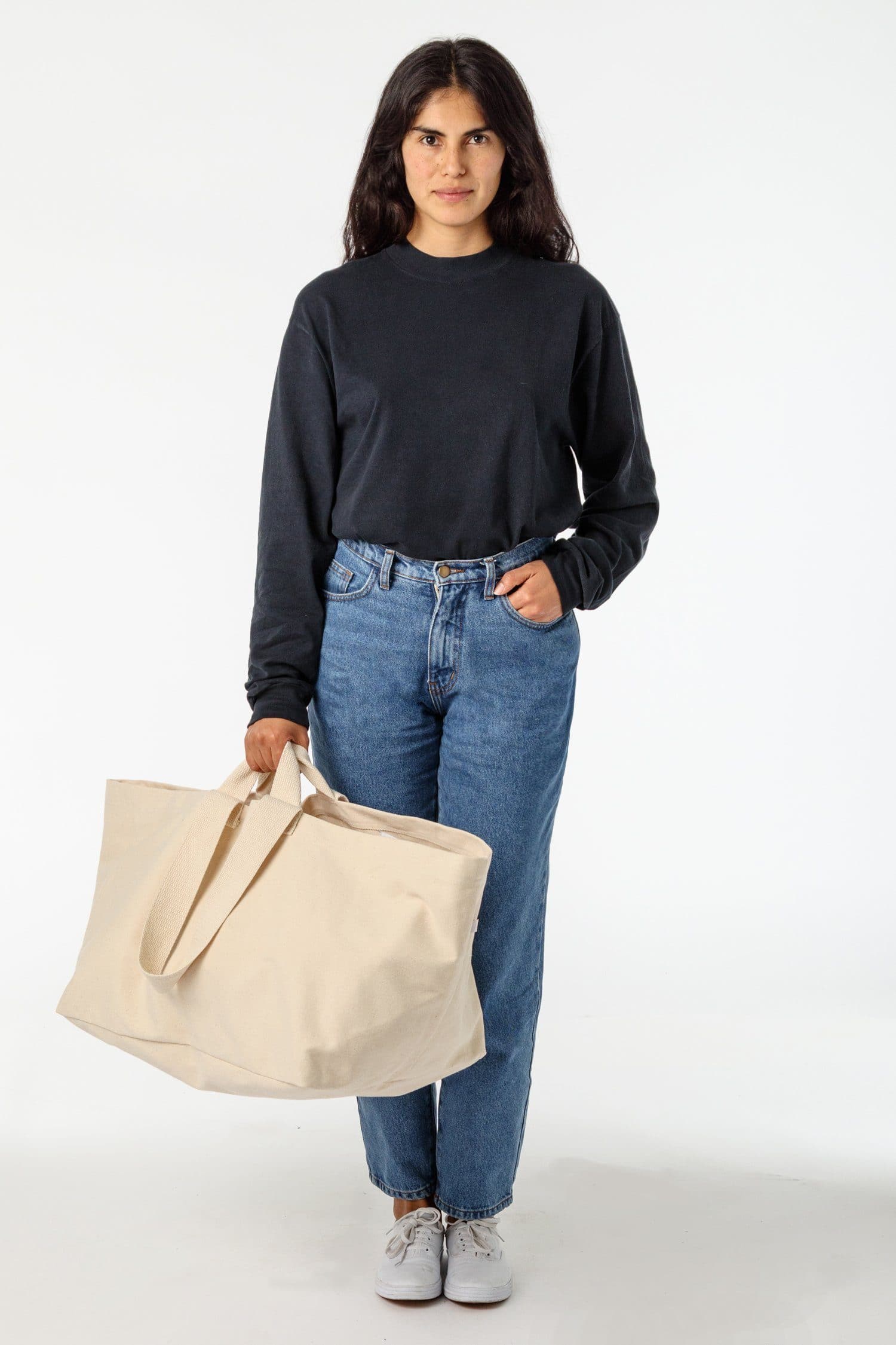 OVERSIZE BULL DENIM BAG 4