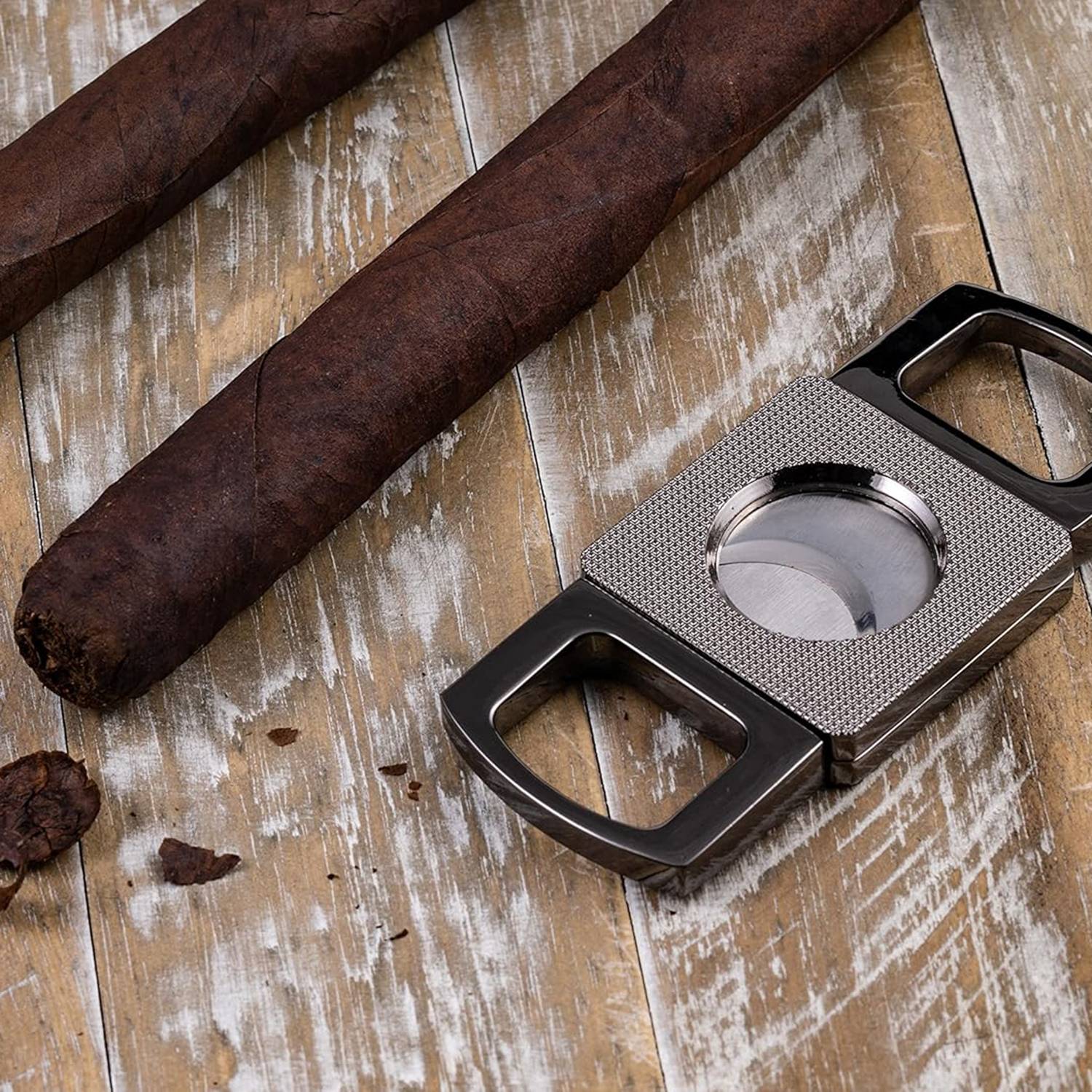 Stainless steel cigar cutter 4