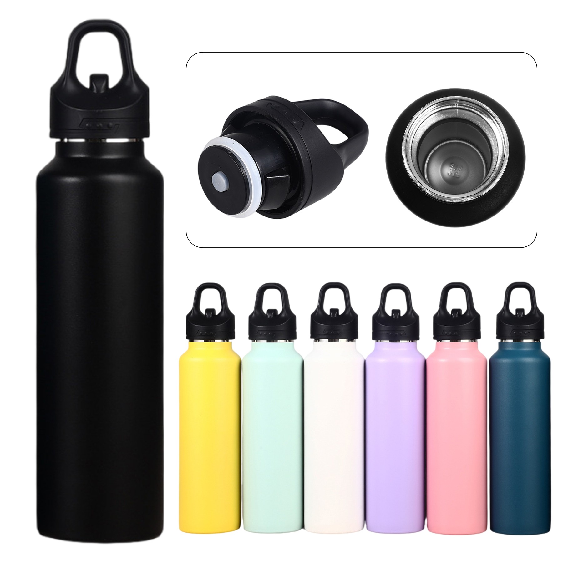 24Oz One-Handed Lid-Opening Cup 1