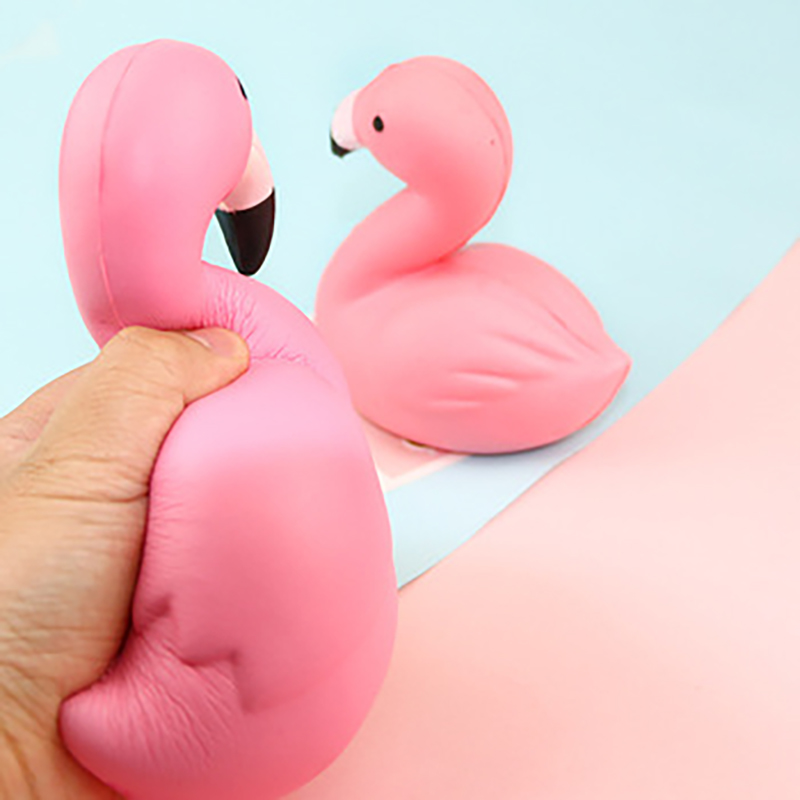 Squishy Flamingo Squeeze Toy Stress Reliever 7