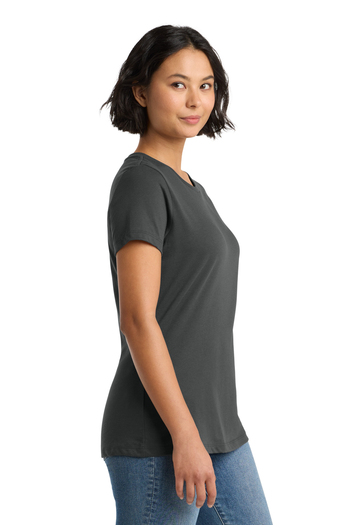 District Women's Perfect Weight Tee. DM104L 25