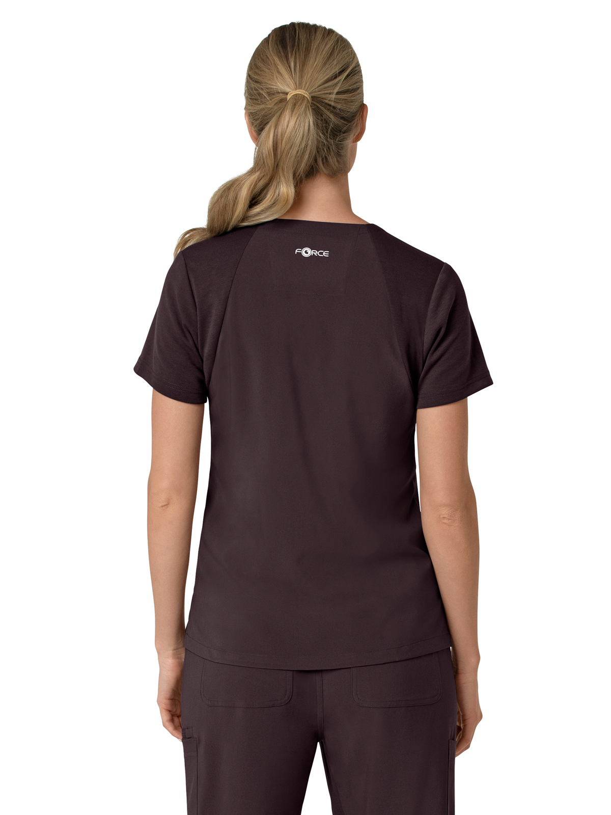 Carhartt Scrubs - Force Cross-Flex - Women's Three-Pocket Flex Panel V-Neck Top 7