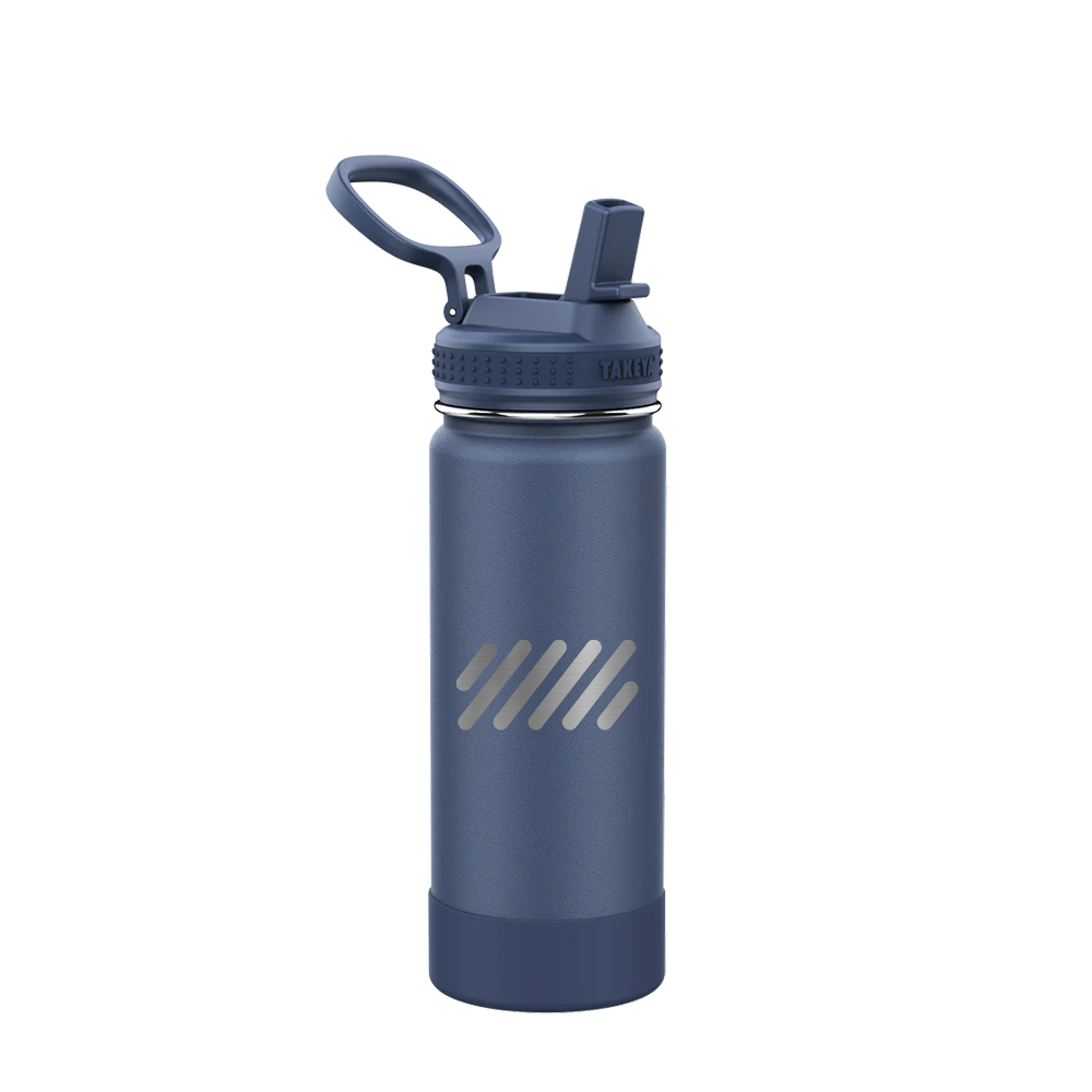 Takeya 18 Oz. Actives Water Bottle W/ Straw Lid