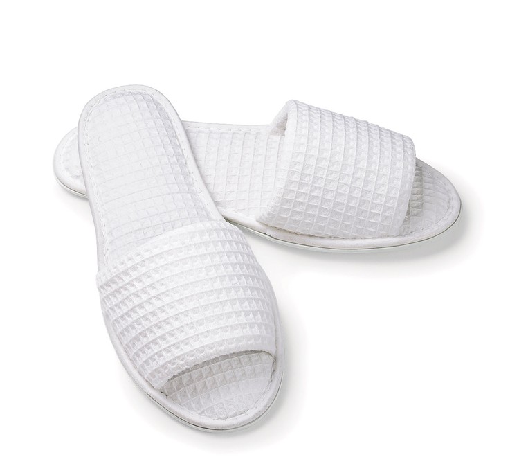 Women's Open Toe Waffle Slipper 3