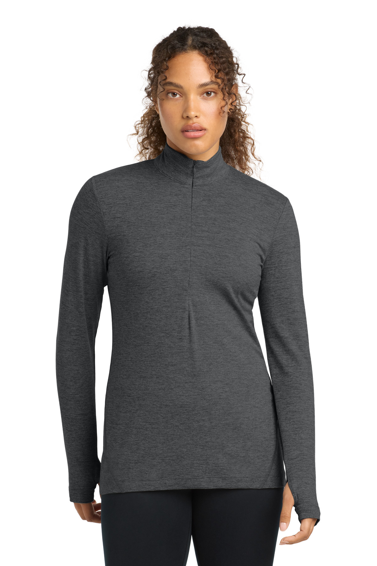 Sport-Tek Women's Exchange 1.5 Long Sleeve 1/2-Zip LST711 29