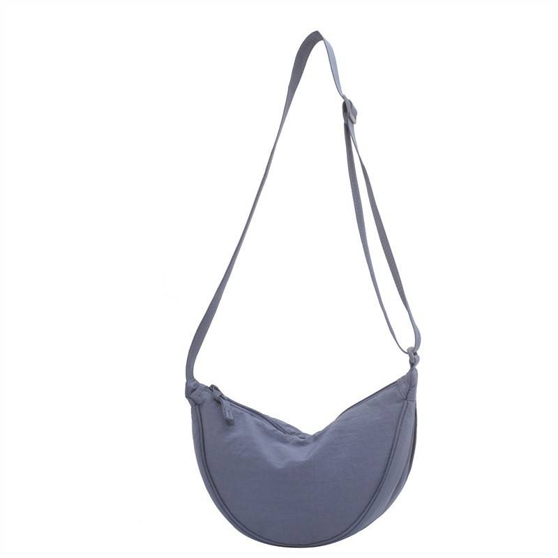 Nylon Lightweight Dumpling-Shaped Crossbody Shoulder Bag 3