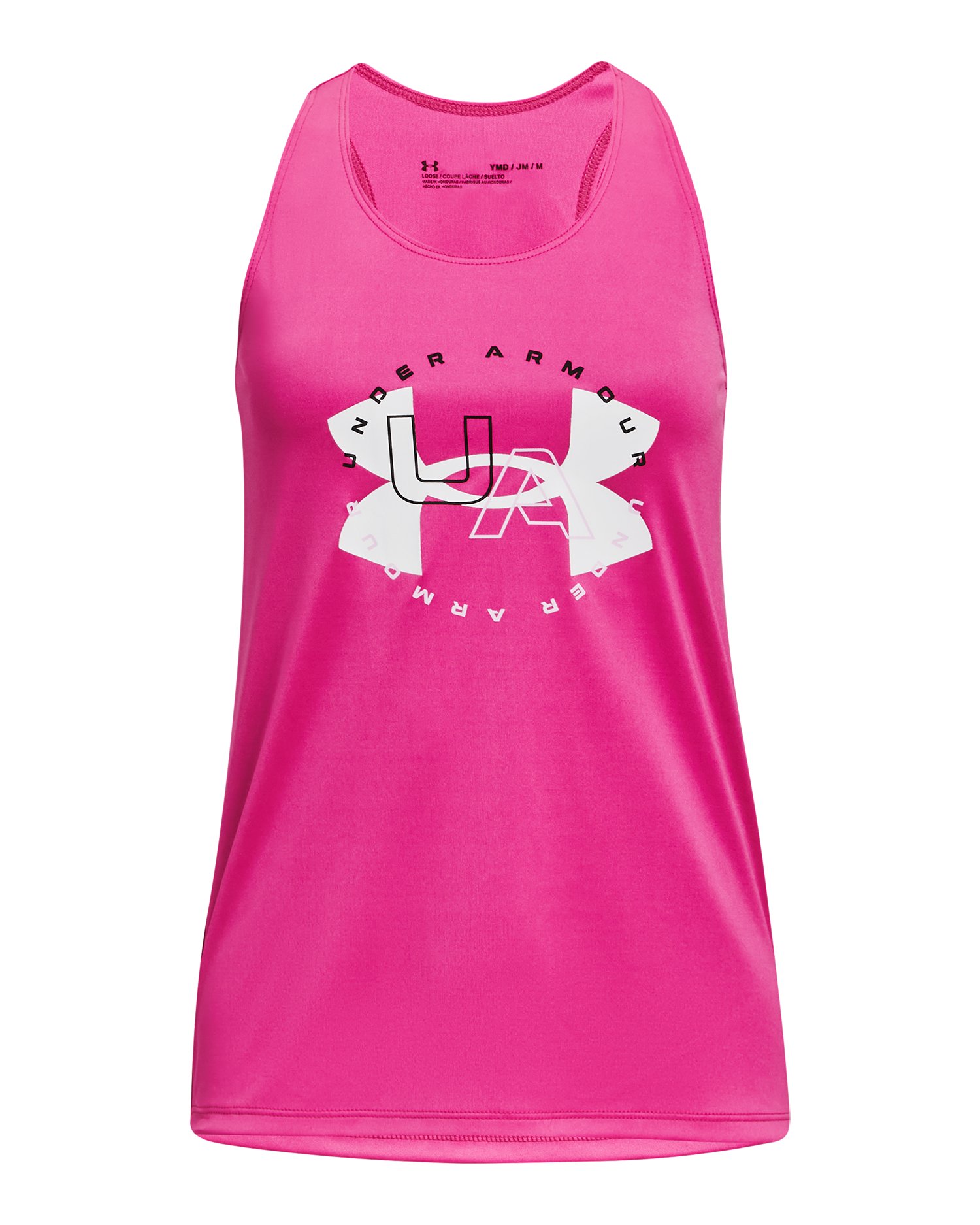 UA Tech Big Logo Girls' Tank 16