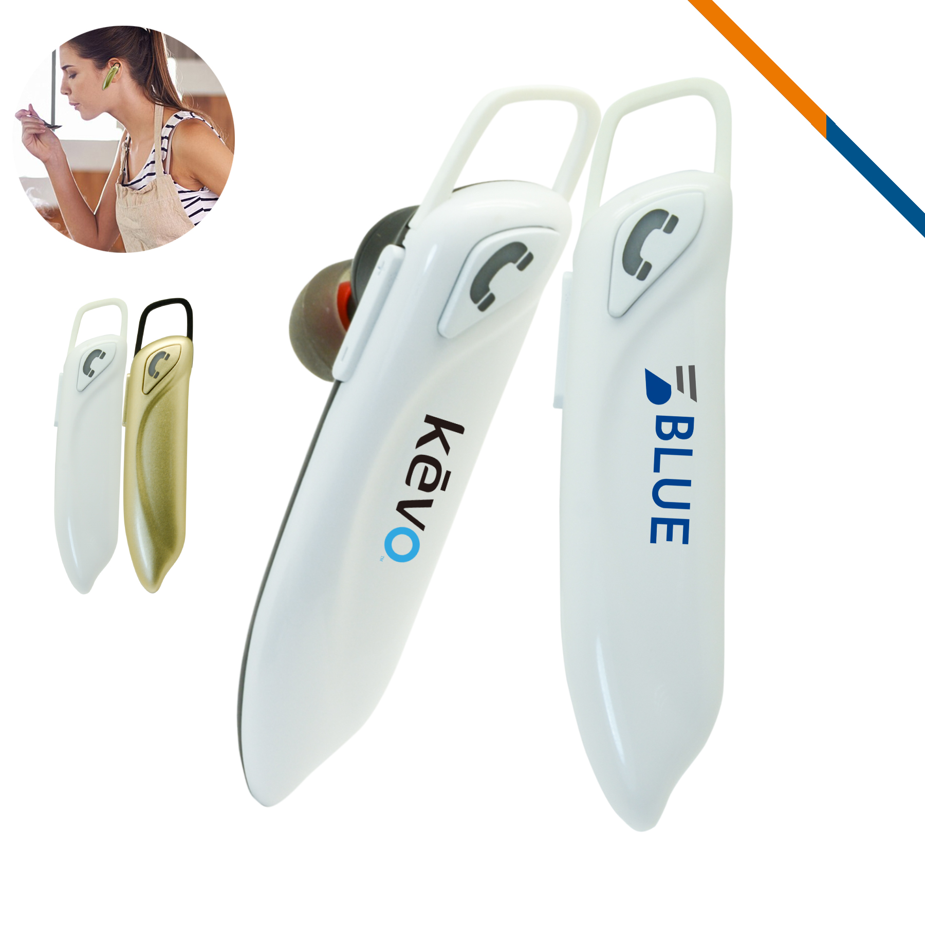 Bullet Bluetooth Headset 3