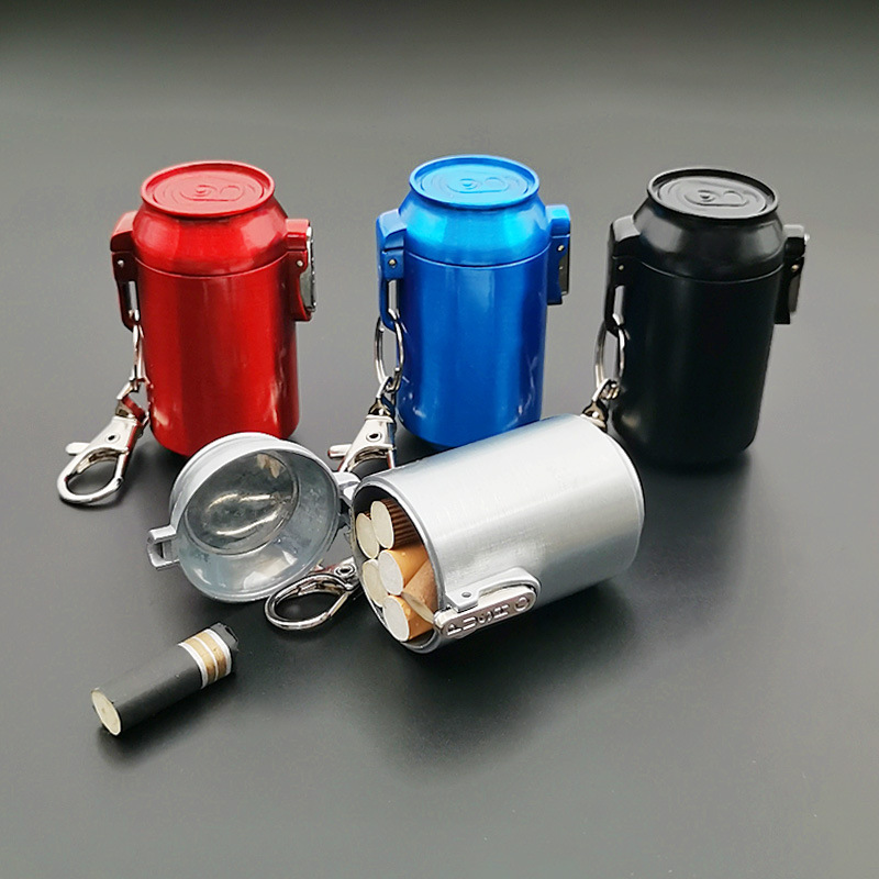 Portable Metal Can Ashtray 1