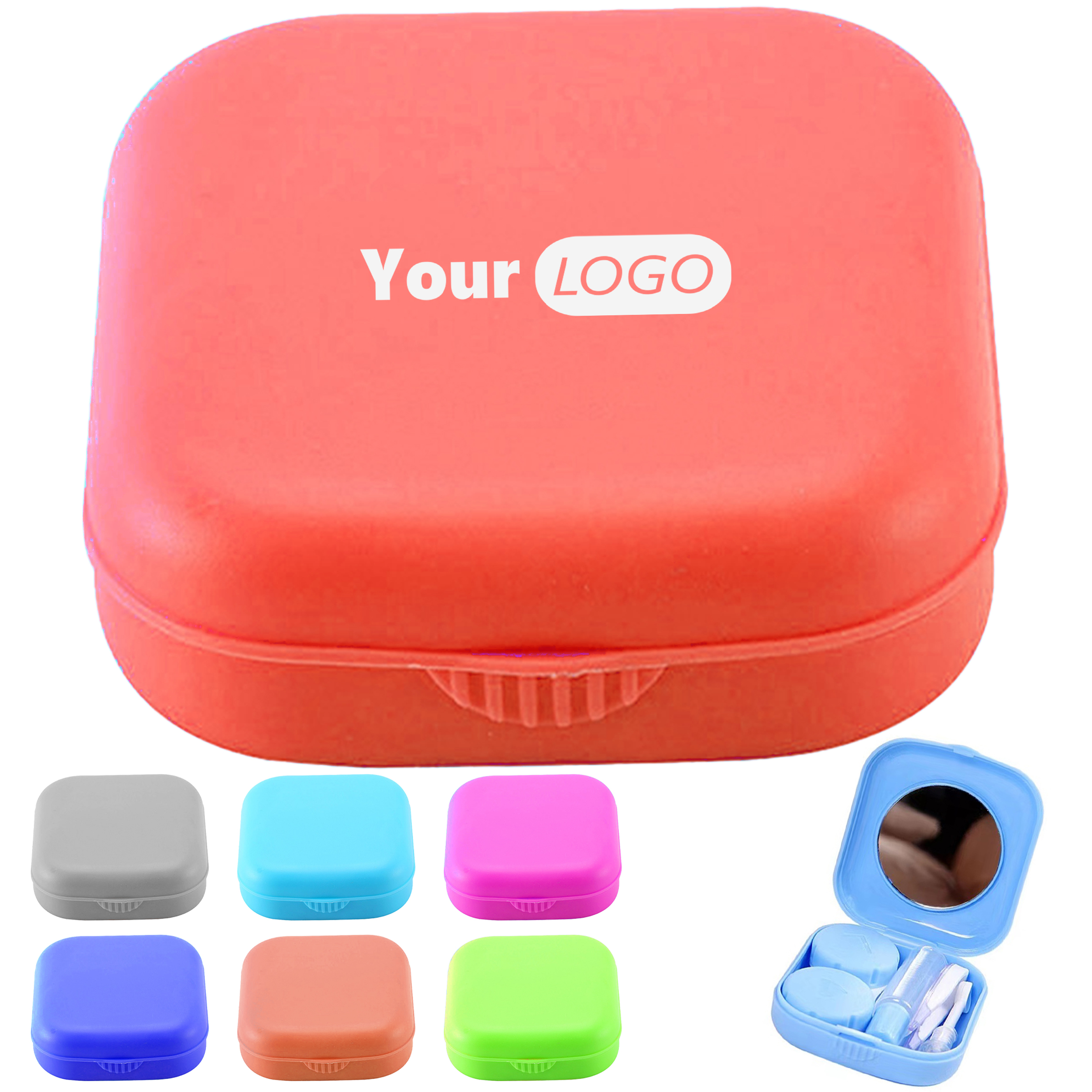 Plastic Portable Lens Case Kit 3