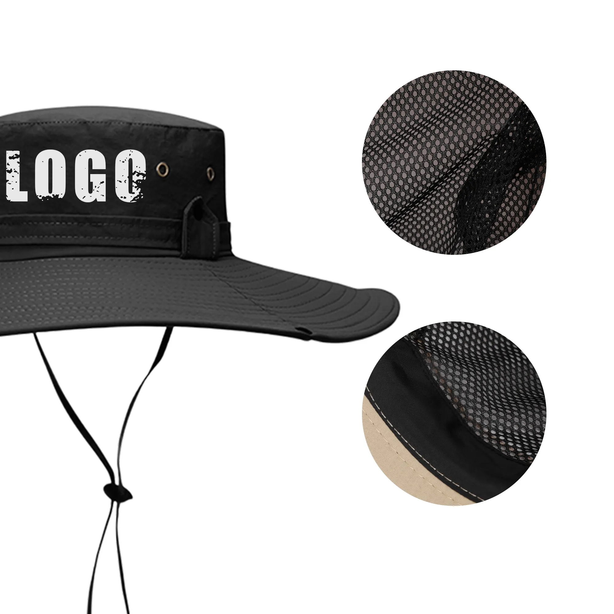 MOQ 50 PCS Outdoor Travel Bucket Sun Hat 1