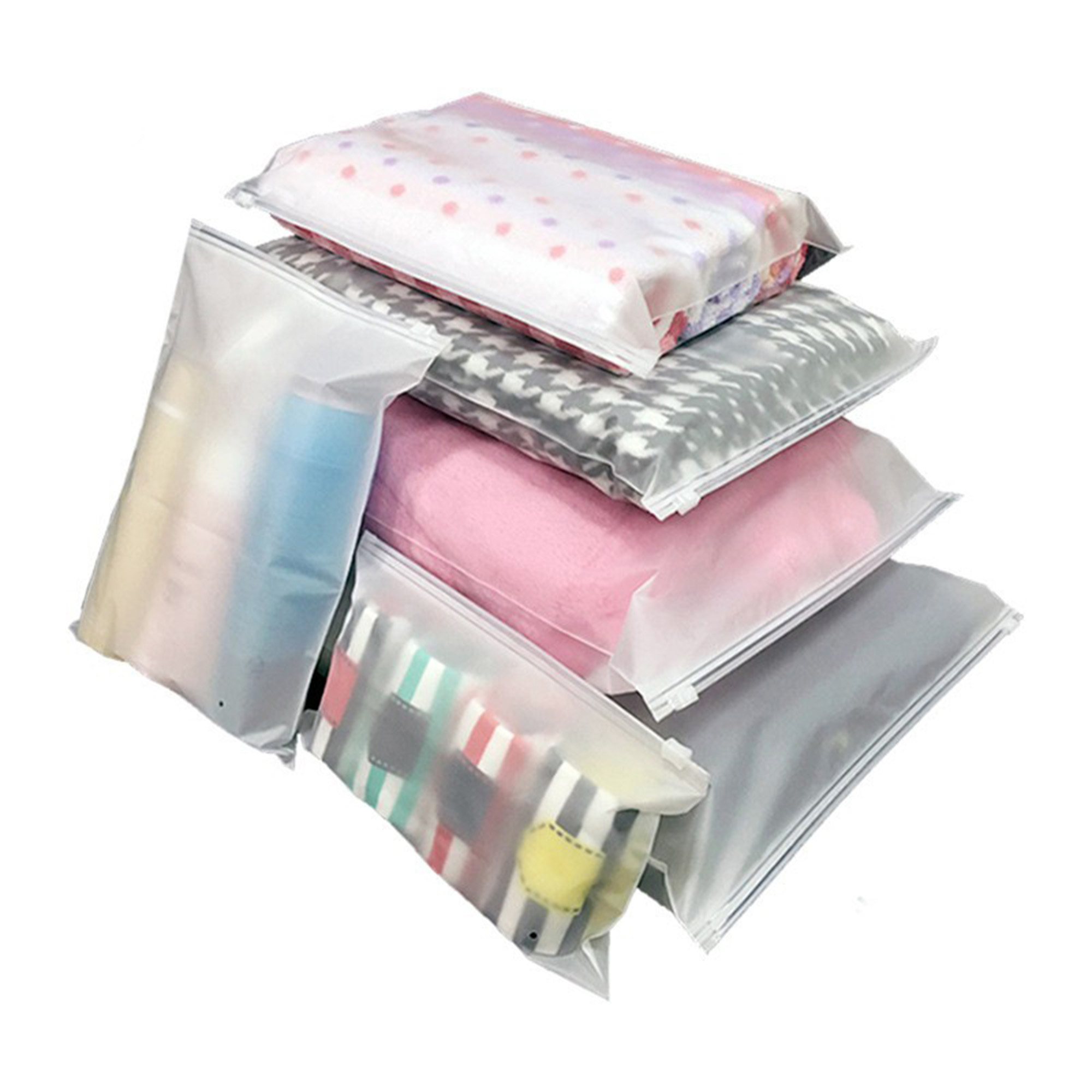 Frosted Storage Bag For Socks 2