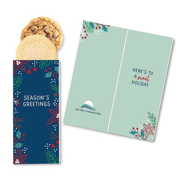 Full-Color Custom Sweeter Cards with Homestyle Cookie Duo