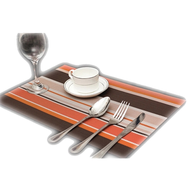 Multi-color Stripe Plate Cup Coaster 1