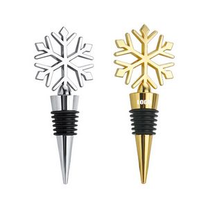 Stylish Jumbo Snowflake Wine Cork Stopper 12