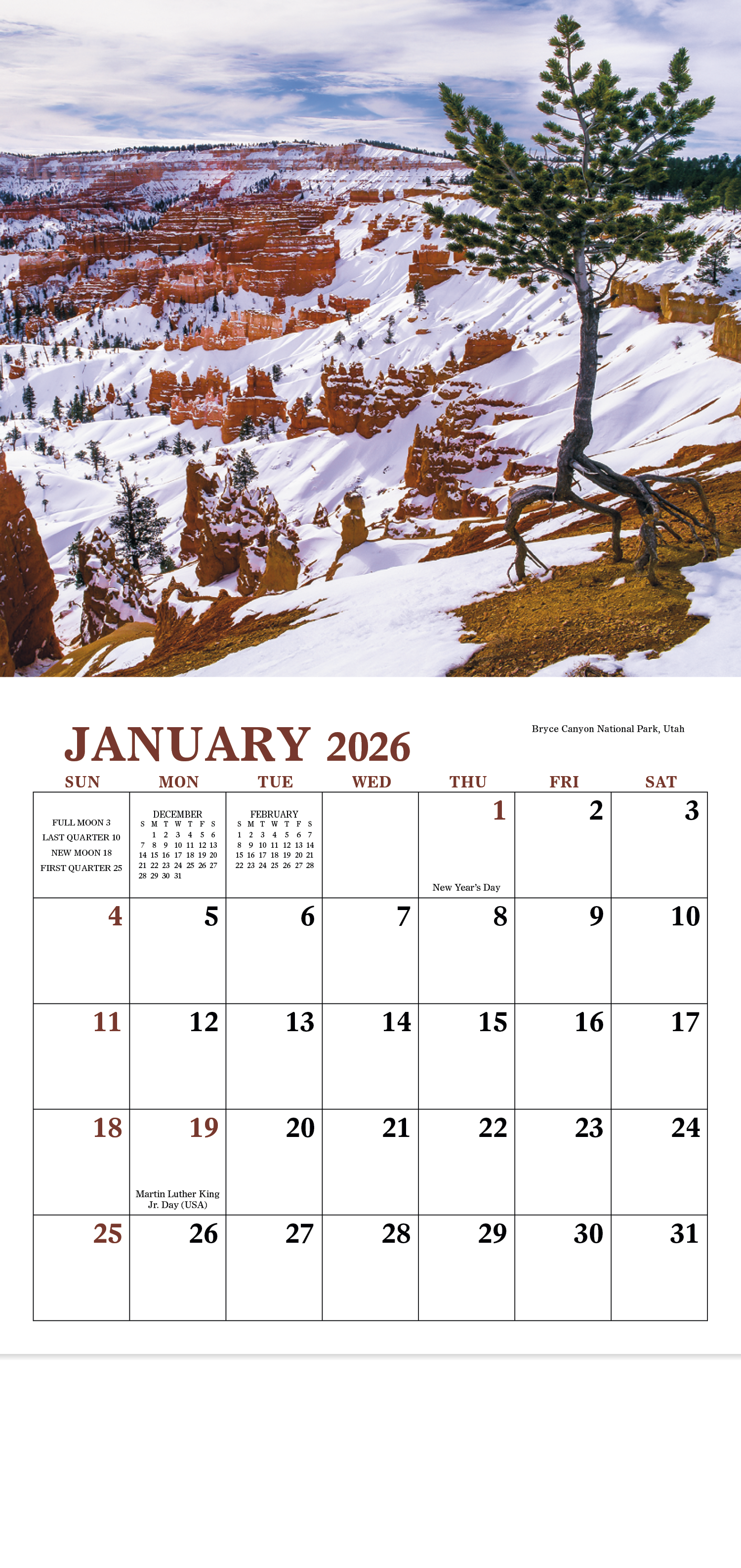 Good Value™ Landscapes of America - Mini Calendar 26