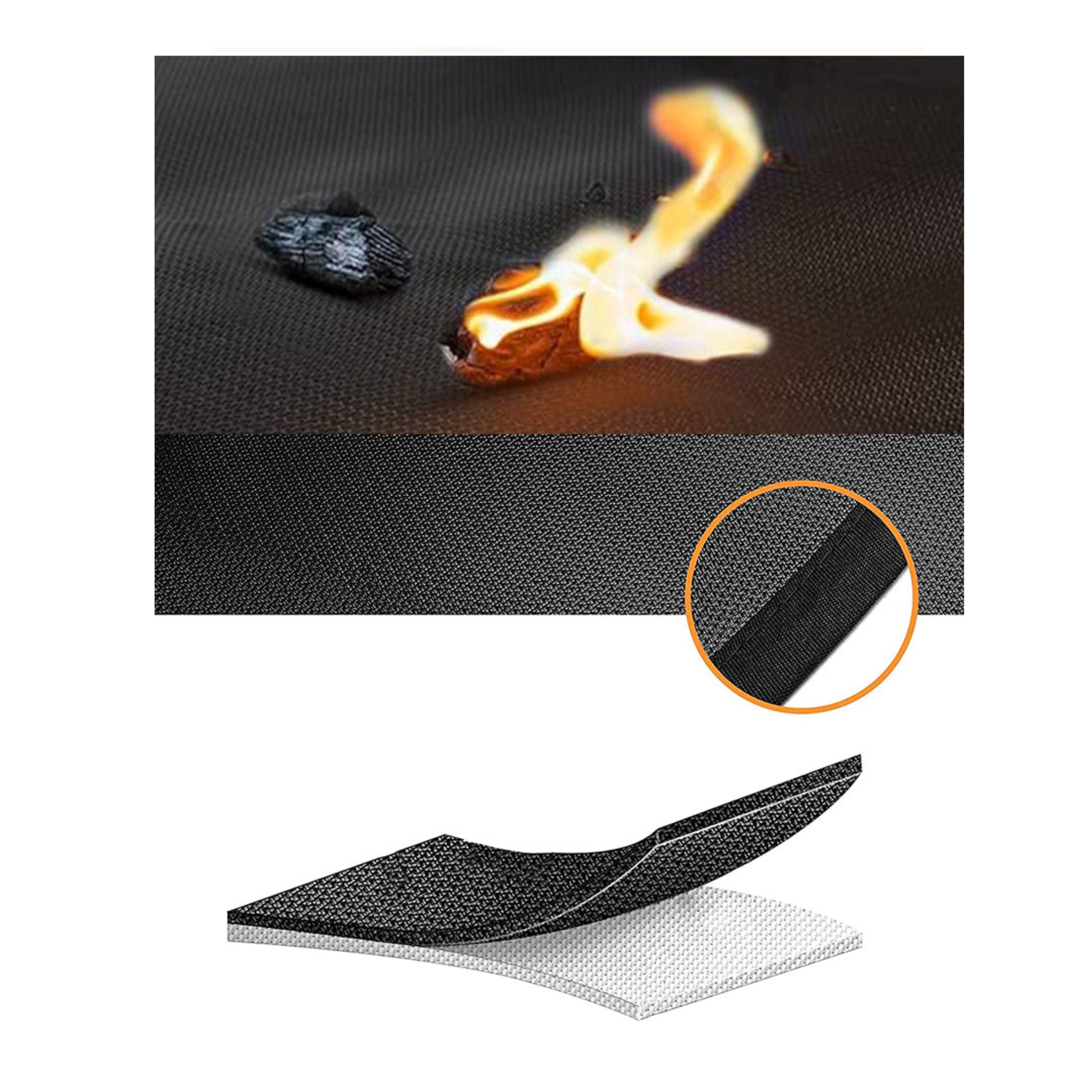 BBQ Grill Mat Rectangle (direct import) 4