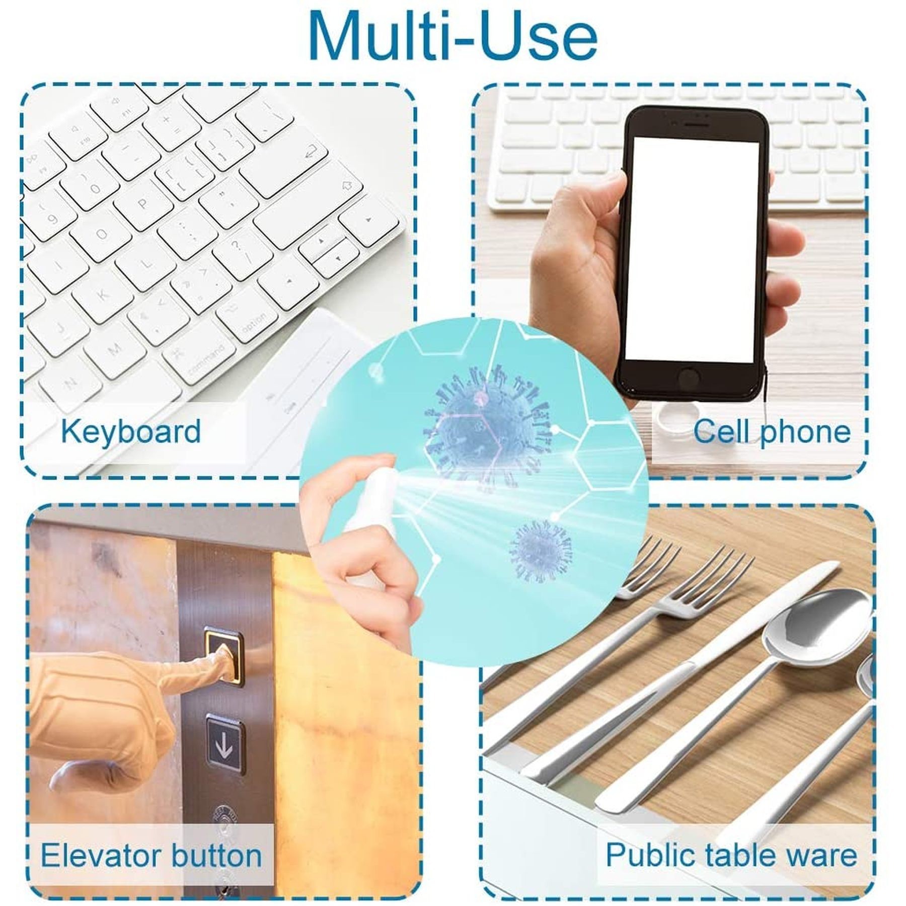 10Ml (0.34Oz) Mist Plastic Mini Spray Bottle 1