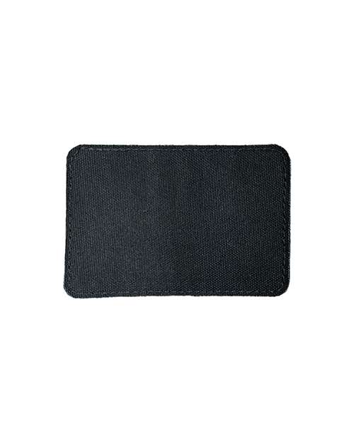 Small Blank Black Patch - Qty 10 - SPBK10 5
