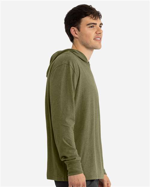 Unisex CVC Hoodie Long Sleeve T-Shirt - 6221 48