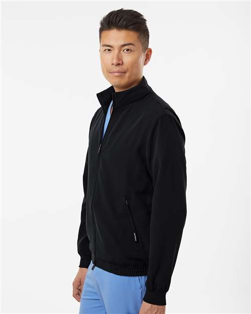 Wolfe Everyday Full-Zip 6-Pocket Scrub Jacket
