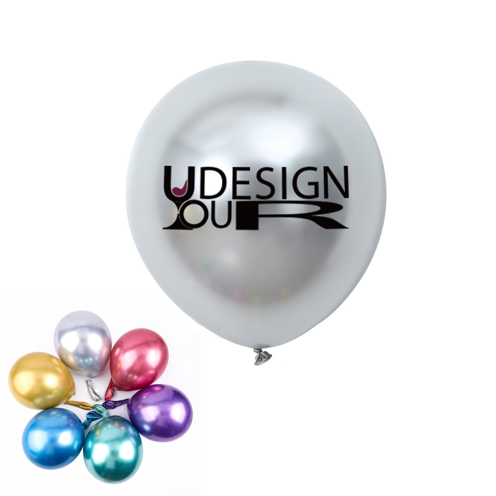 12-Inch Metallic Balloon 6
