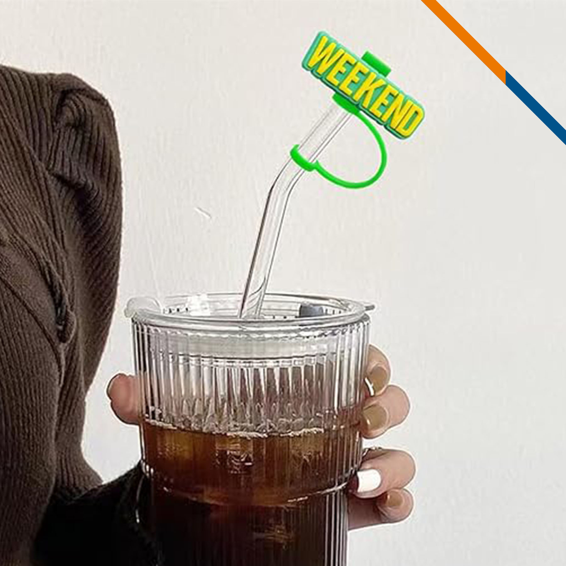 Hedda Custom PVC Straw Topper 2