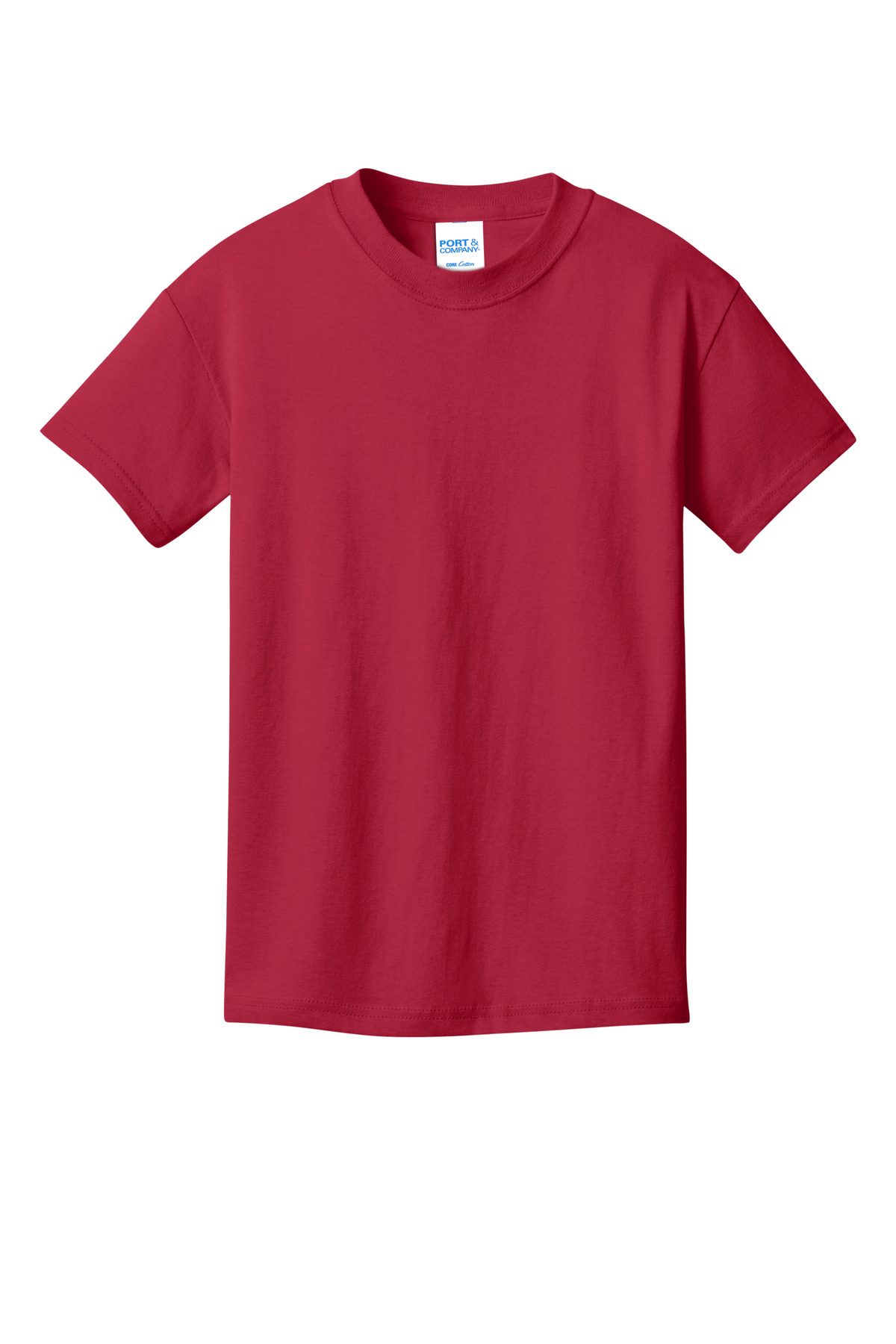 Port & Company® Youth Core Cotton DTG Tee 12