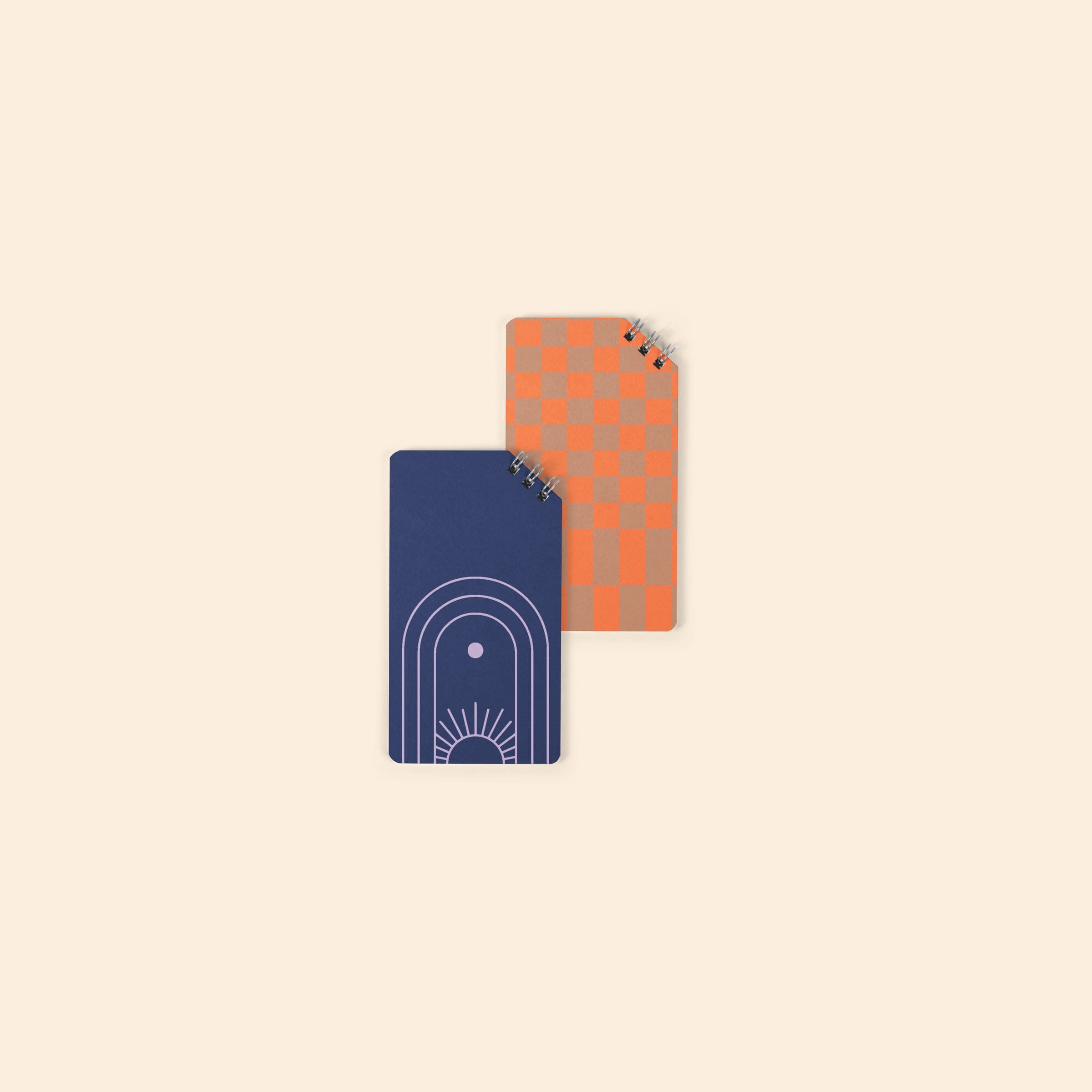 CORNER COIL NOTEBOOK - SMALL - SOLID COVER 2