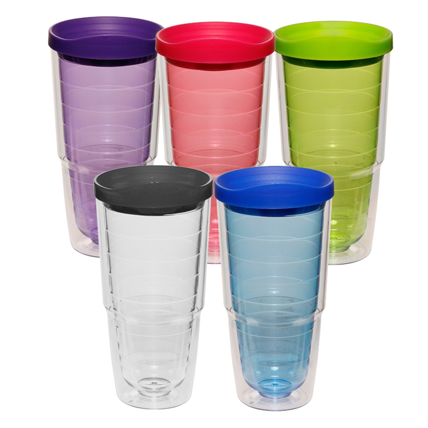 Double Wall Acrylic Tumbler with Lid, 24 oz. 6