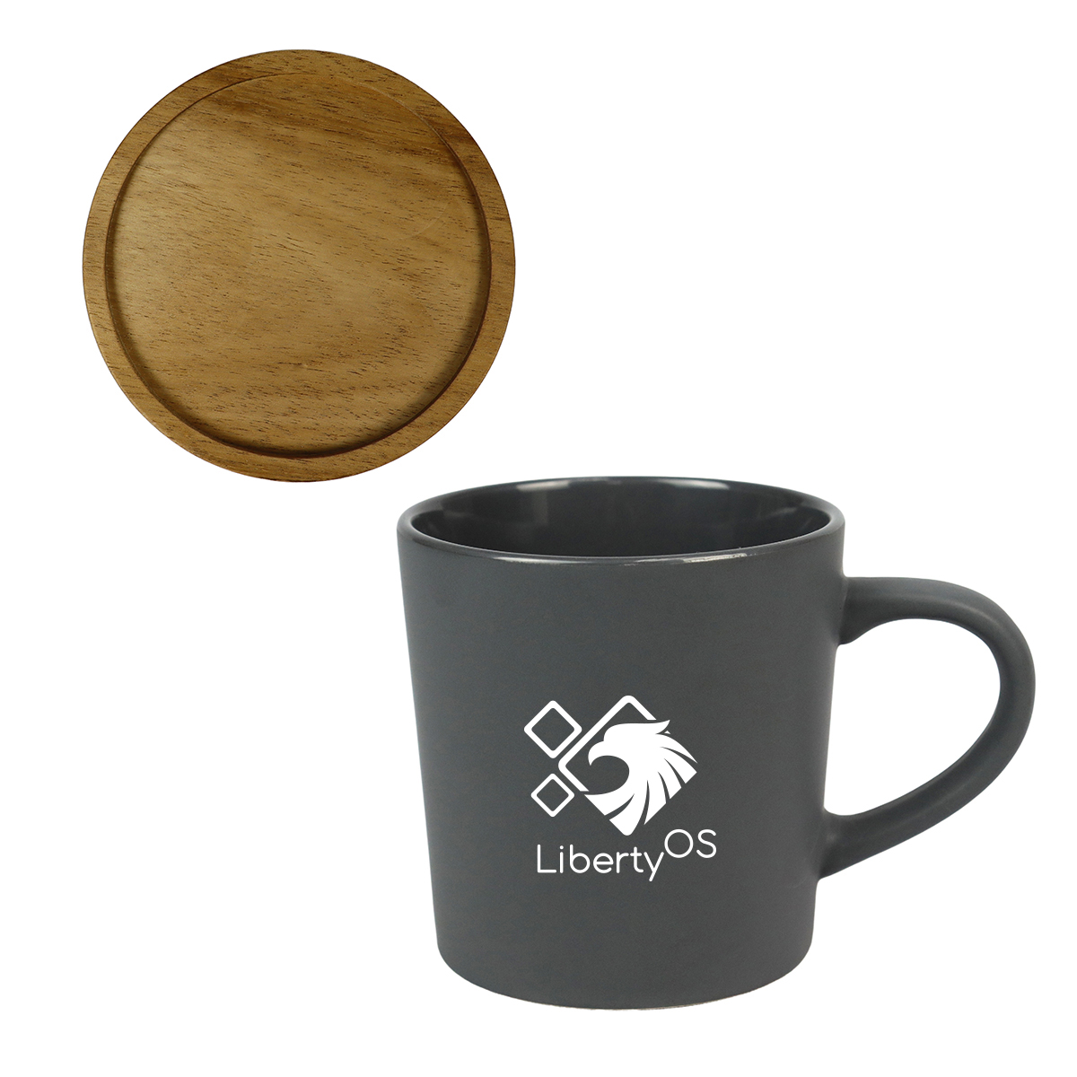 Imari Ceramic Mug with Dual-Function Lid/Coaster 9