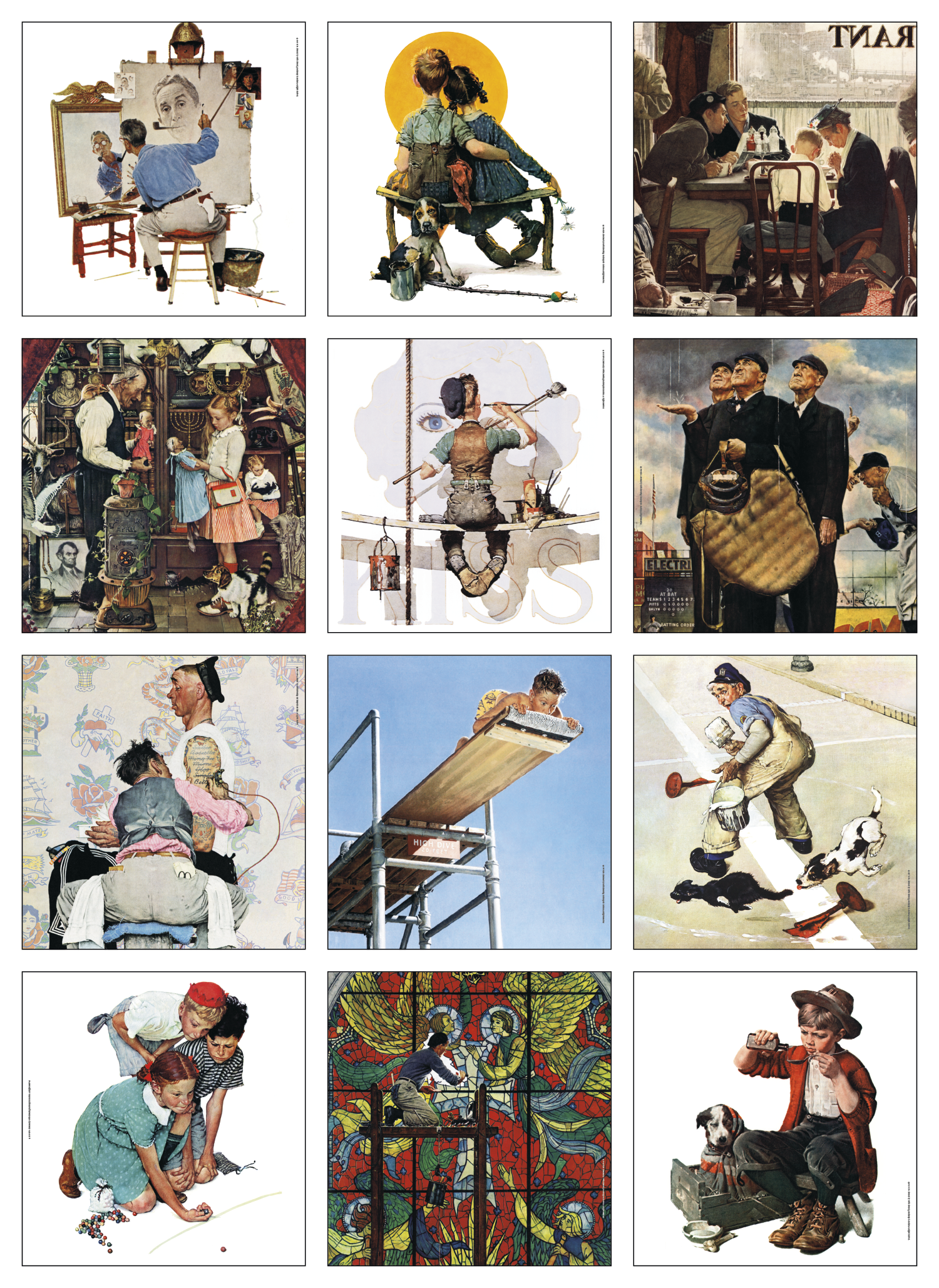 Triumph® Calendars The Saturday Evening Post Illustrations by Norman Rockwell Calendar 22