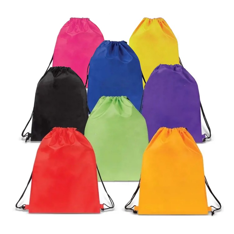Sports Nylon Drawstring Tote Bag 4