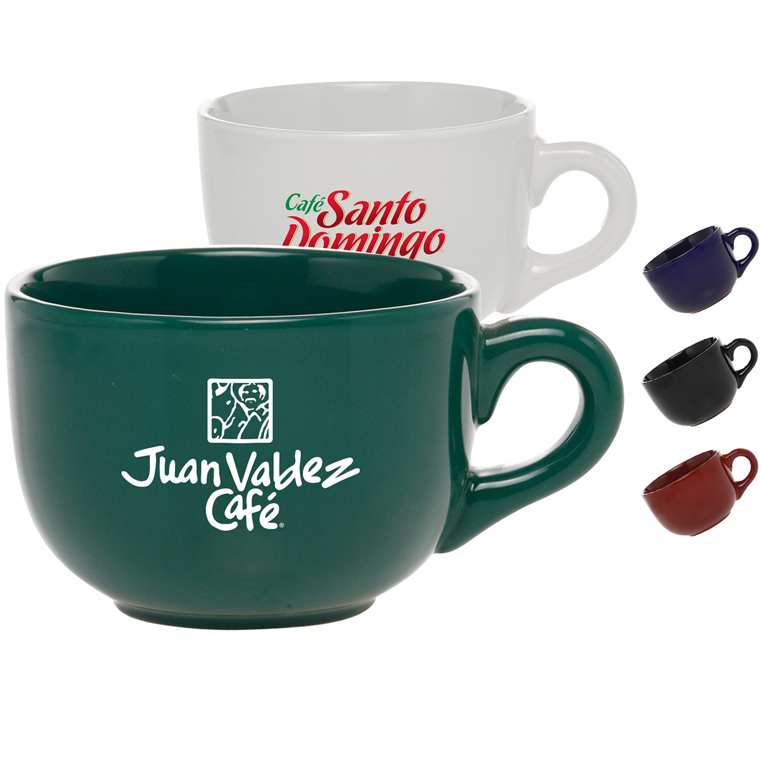 18 oz. Cappuccino Custom Ceramic Mugs 2