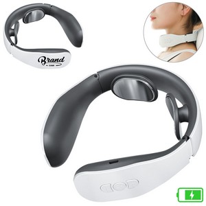 Rechargeable Electric Pulse Neck Massager With Magnetic Electrode Pads 17