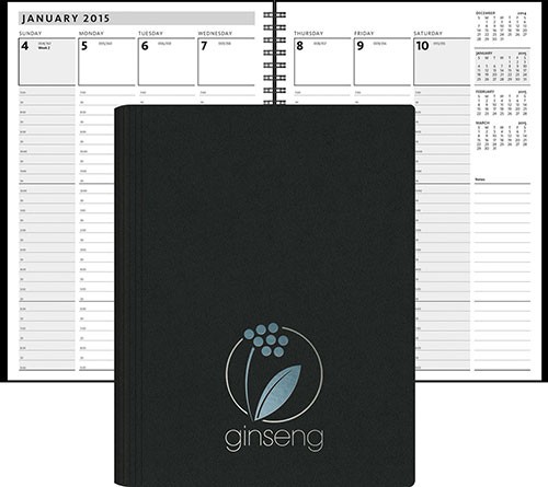 Leather Wrap Planners™ - Appointment Weekly, Refillable 1