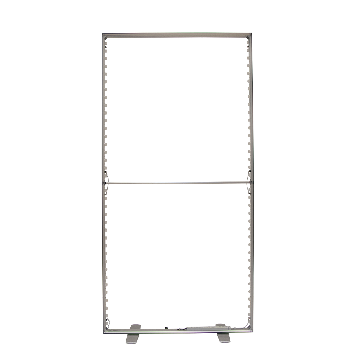 3' x 6.5' Deluxe SEG Glo Floor Display Hardware 6
