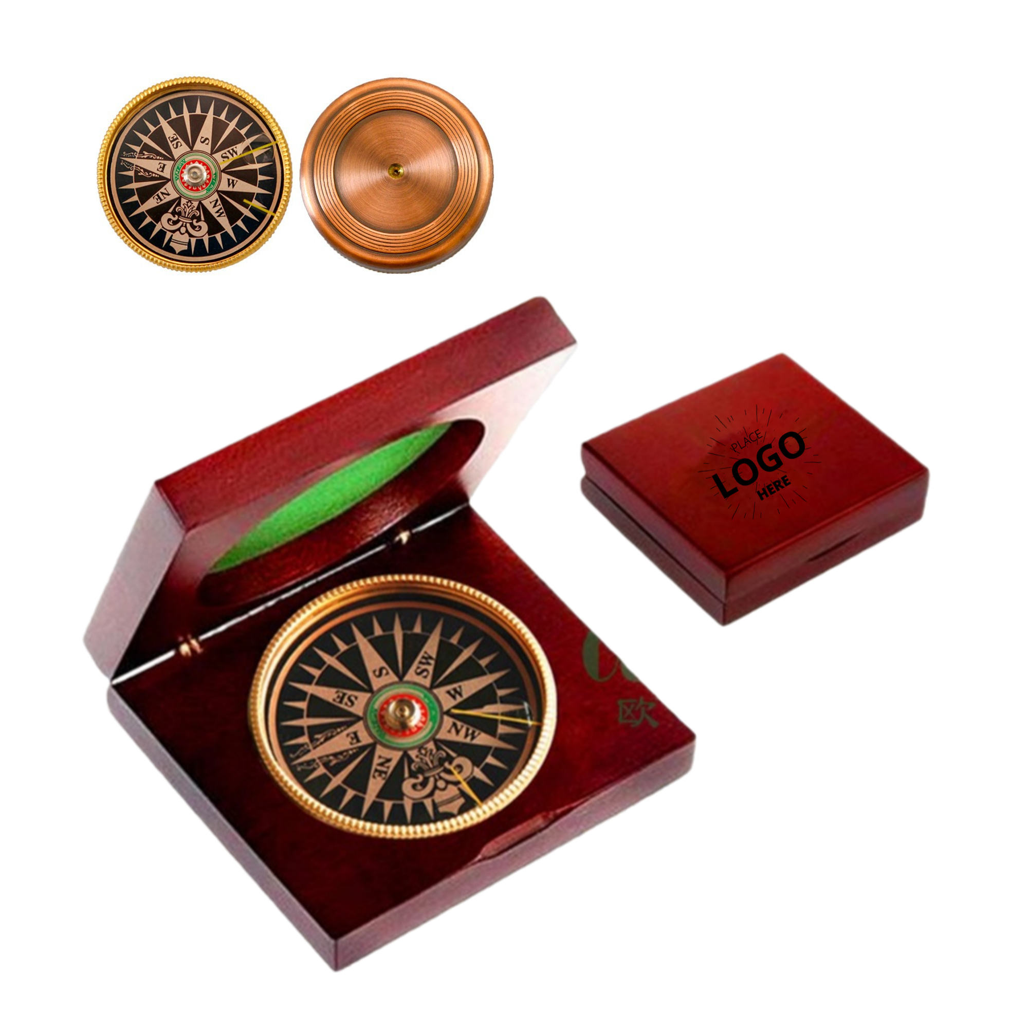 Functional Rosewood Compass Set 2