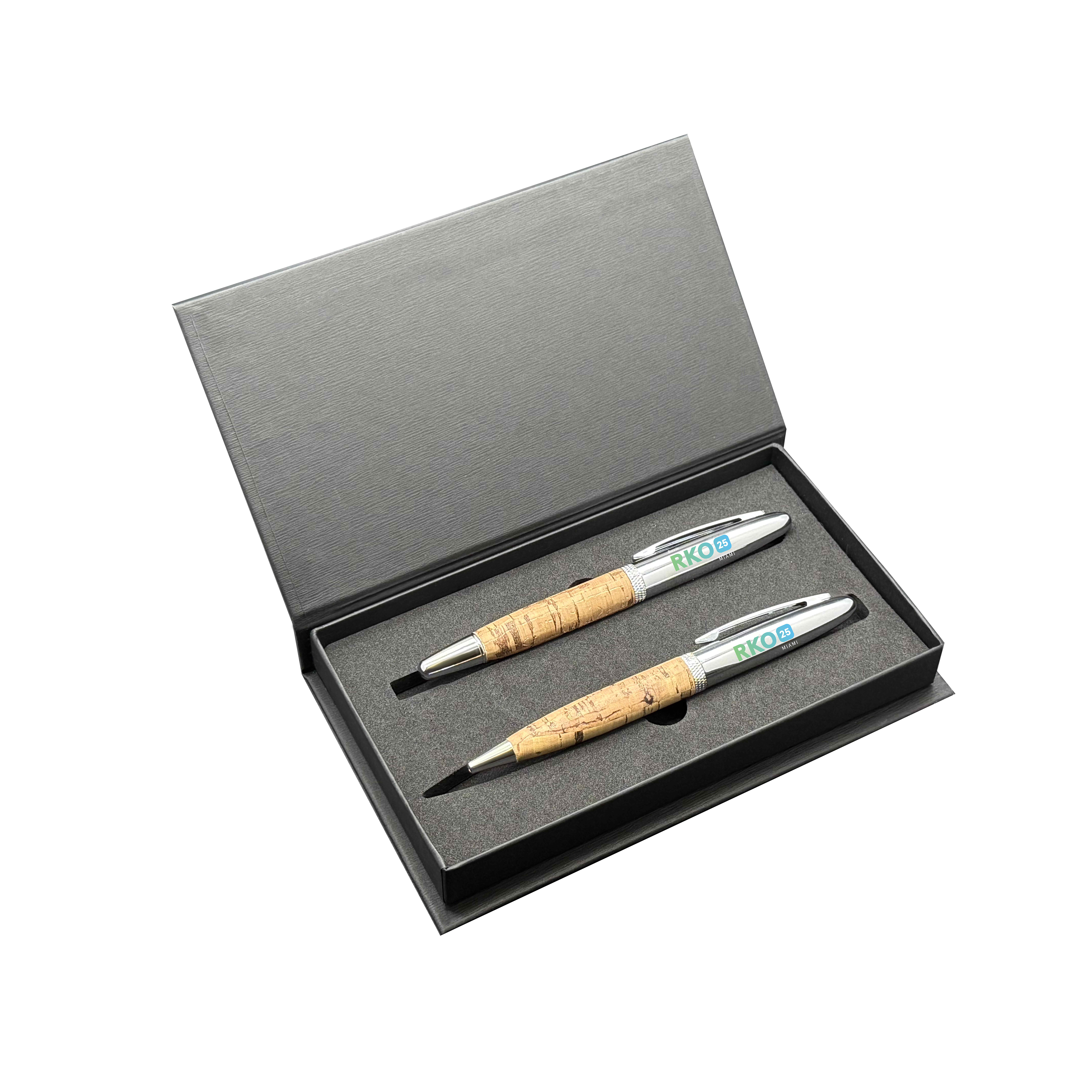 Premade Double Pen Set with Cork Pens 8