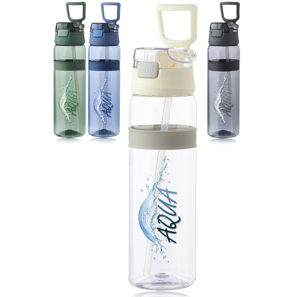 28 oz. Plastic Water Bottle with Carrying Handle 6