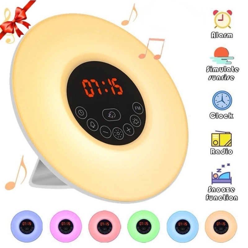 Sunrise Simulation Alarm Clock Wake Up Light 3