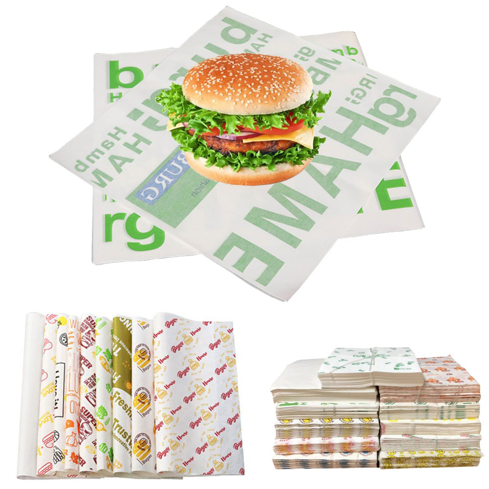Hamburger Sandwich Baking Greaseproof Paper 2