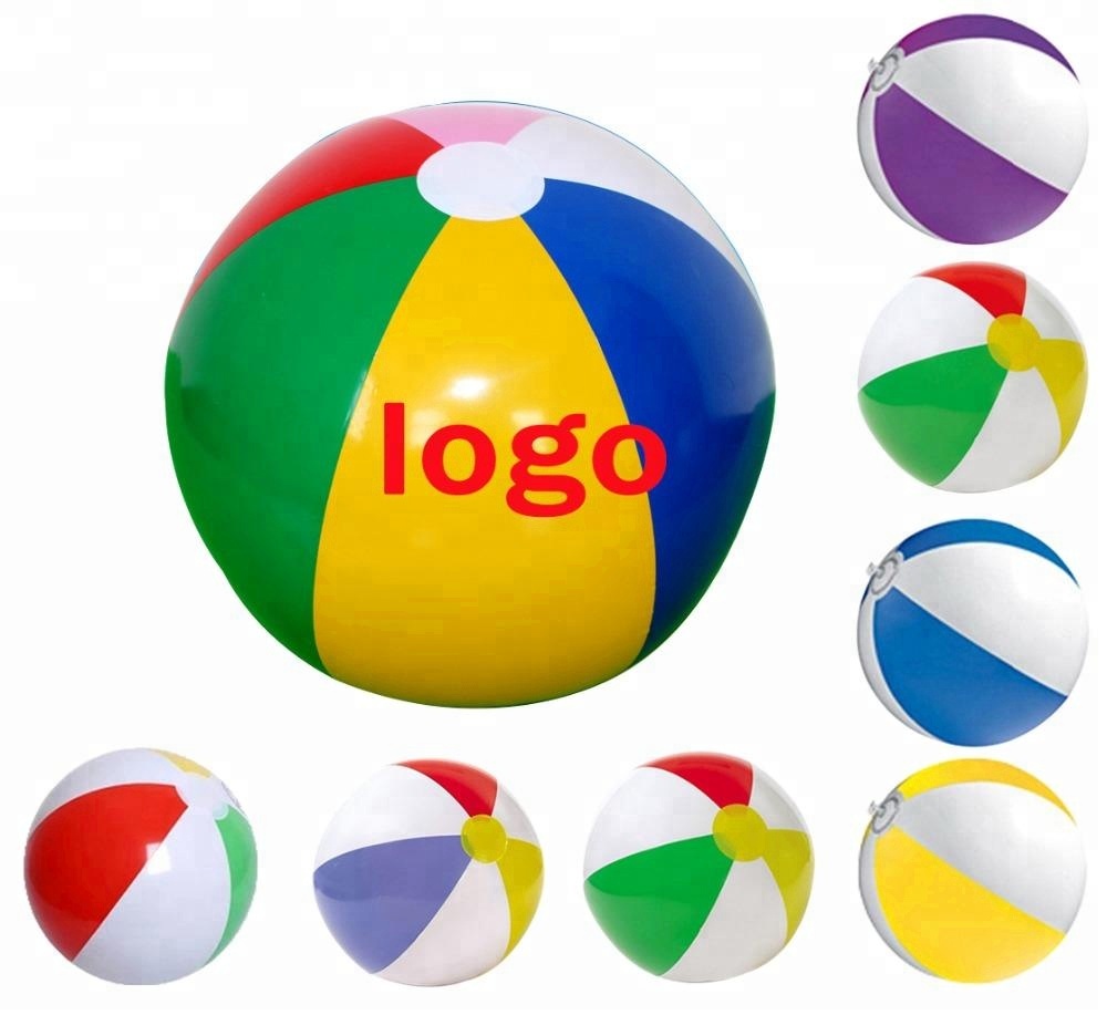 16 inch PVC Inflatable Beach Balls 4