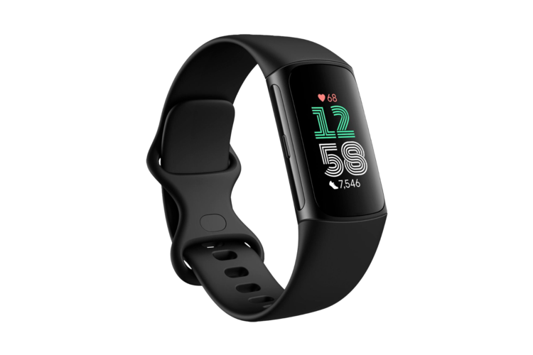 Fitbit Charge 6 Advanced Health Tracker - Obsidian/Black Aluminum 1