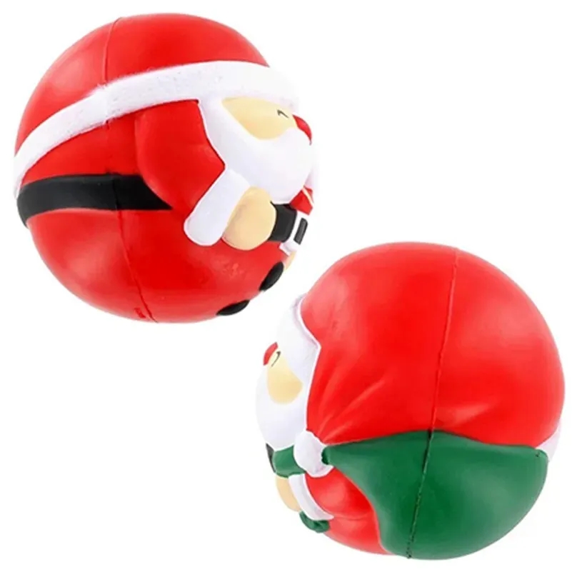 Prime Line Holiday Christmas Santa Shape Stress Ball 2