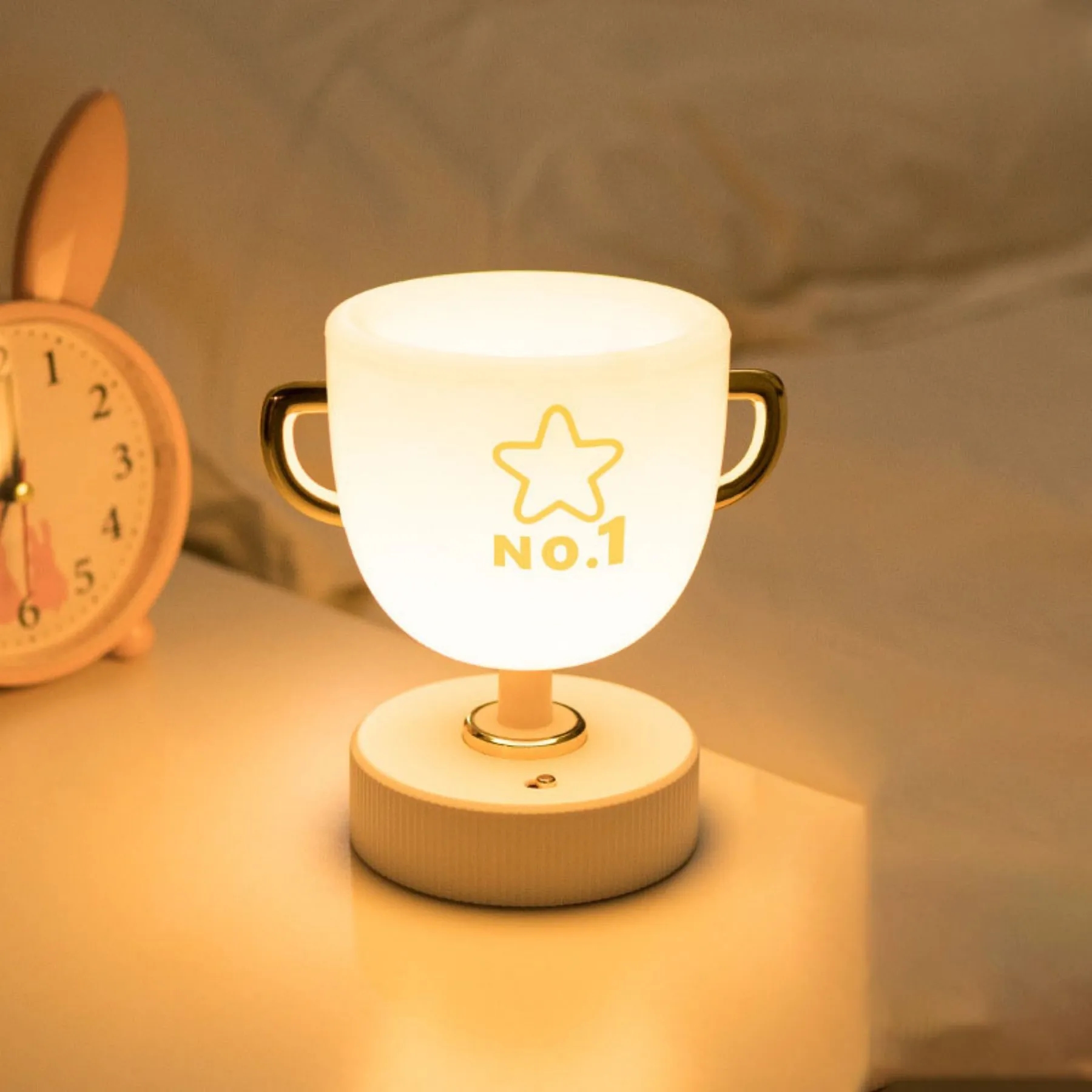 Trophy Pen Container & Night Lamp 2