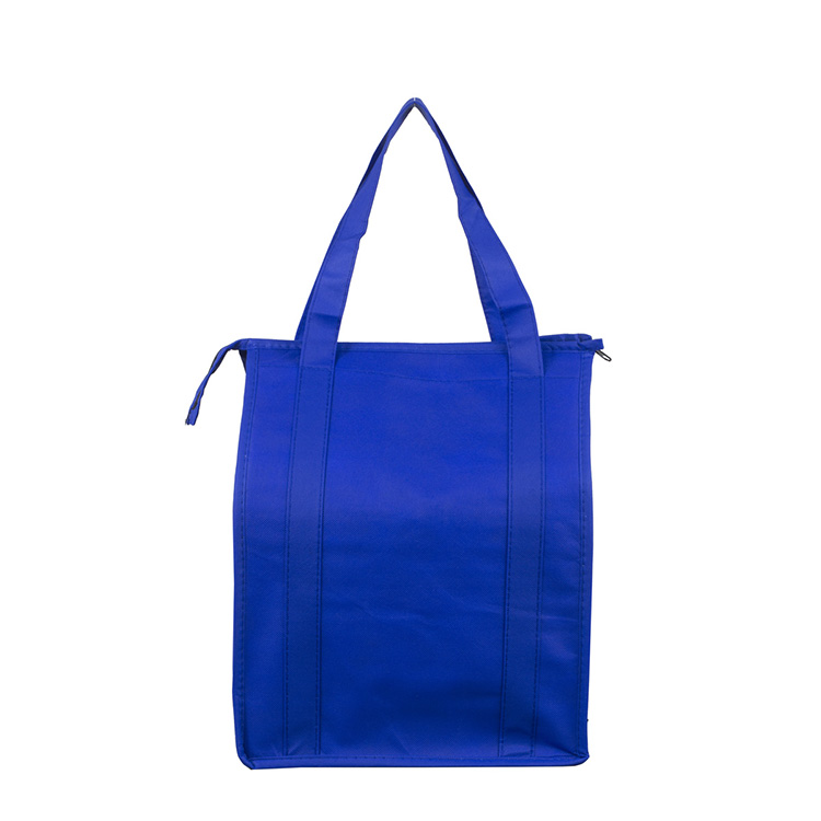 12"W x 16"H x 10"Gusset - "SUPER COOLER" Large Insulated Cooler Zipper Tote Bag 21