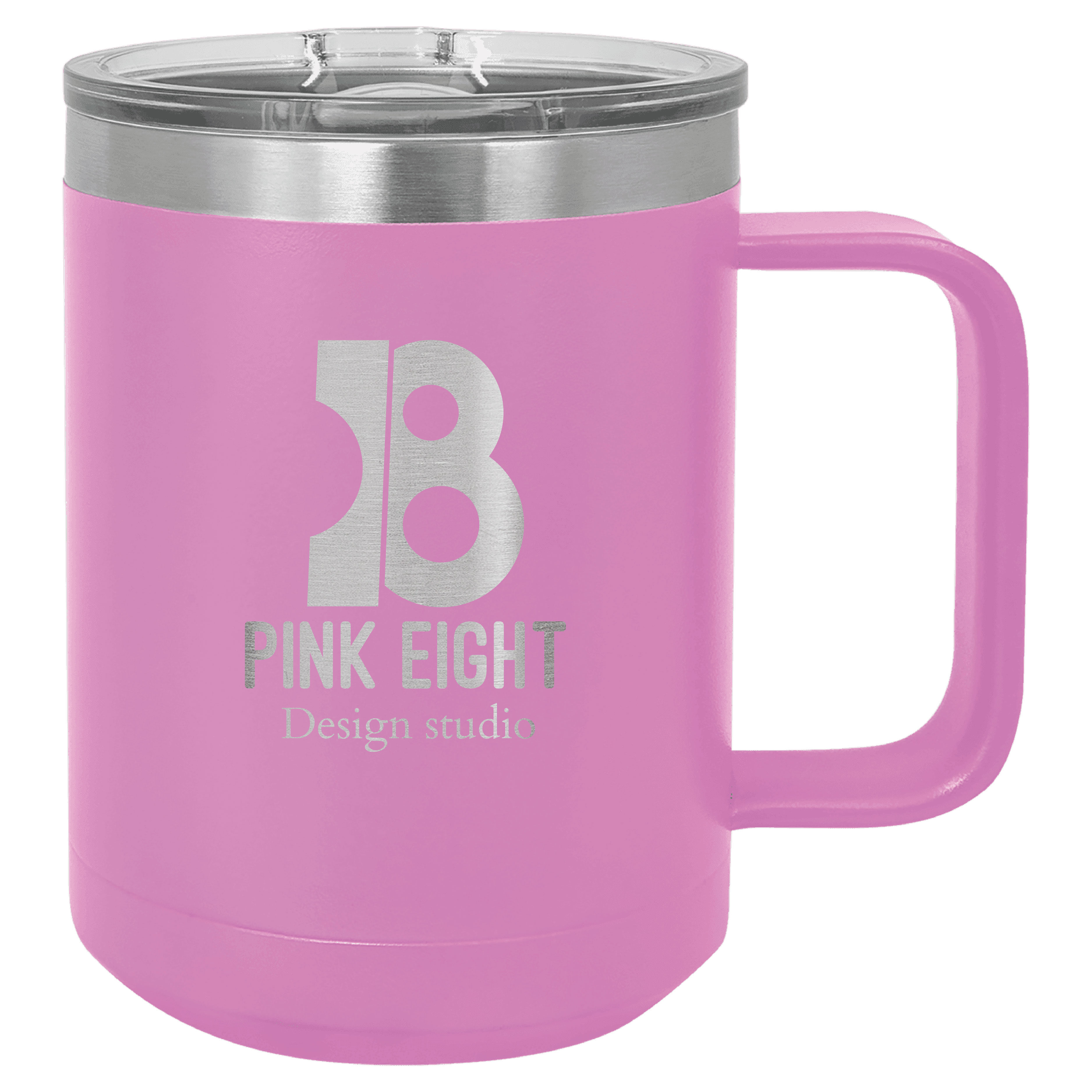 Polar Camel 15 oz. Stainless Steel Coffee Mug w/ Sliding Lid 5