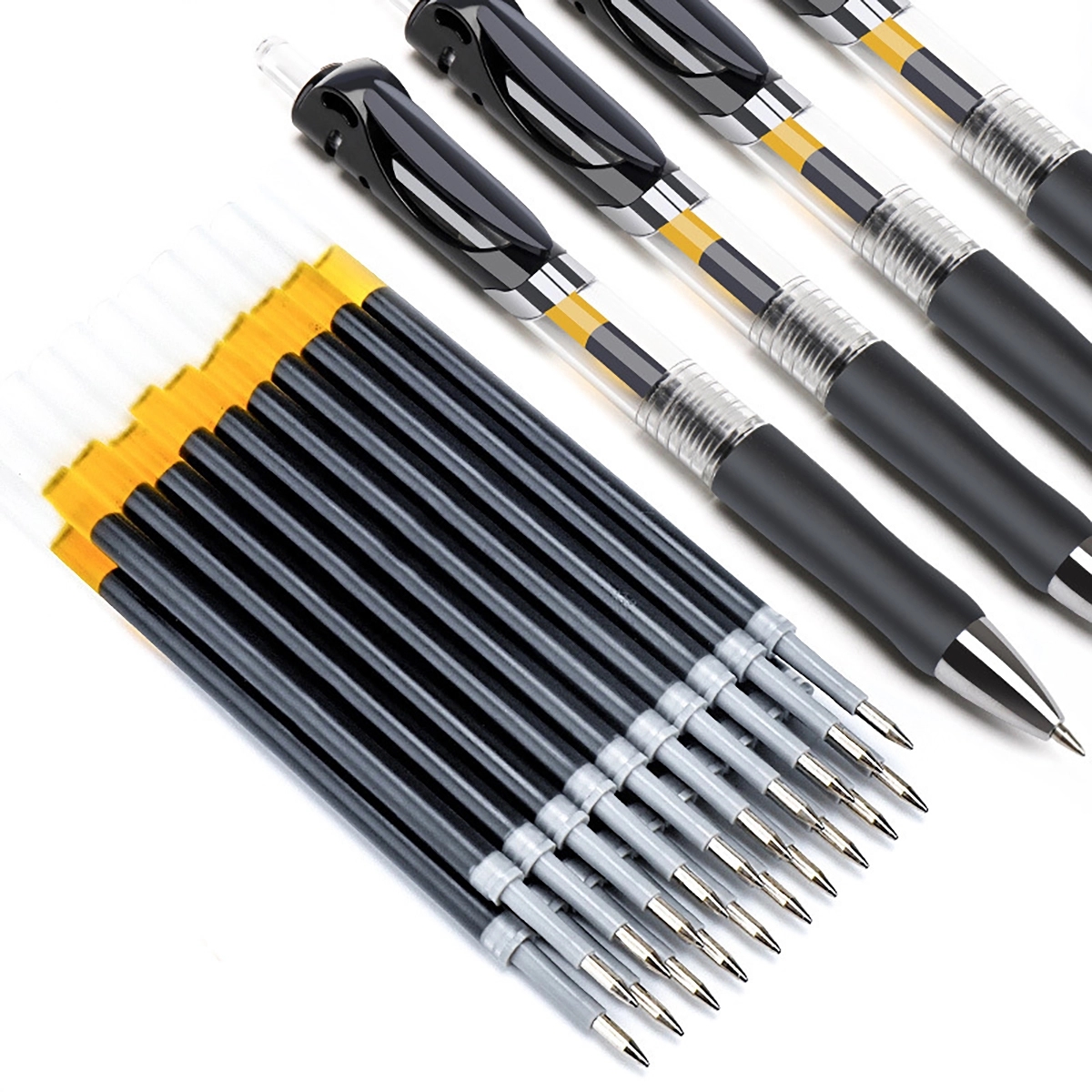 Office School Home Work Point Rollerball Gel Ink Pens 5