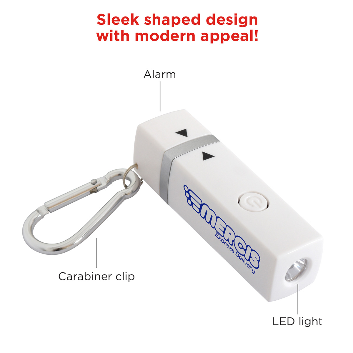 Best Buddy Tools ® Carabiner Alarm LED Key Light 10